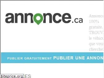 annonces.ca