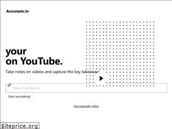 annotate.tv