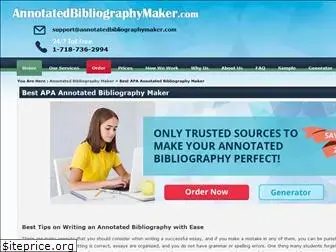 annotatedbibliographymaker.com