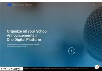 announcements4schools.com