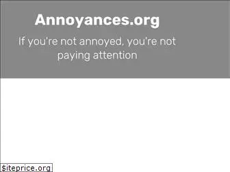 annoyances.org