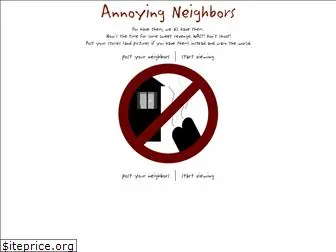 annoyingneighbors.com