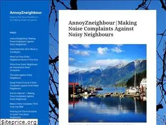 annoyzneighbour.com