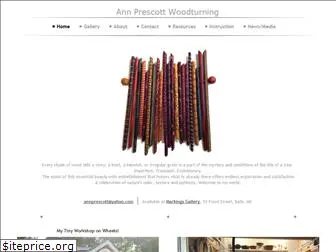 annprescottwoodturning.com