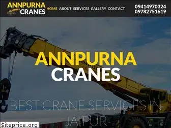 annpurnacranes.com