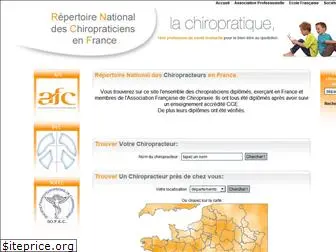 annuaire-chiropratique.fr