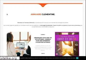 annuaire-clementine.com