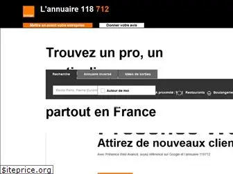 annuaire.118712.fr