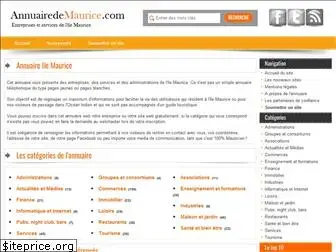 annuairedemaurice.com