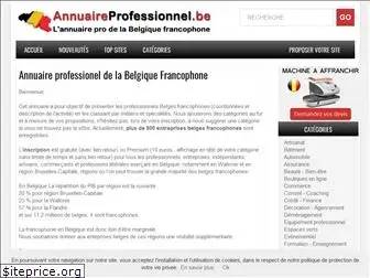 annuaireprofessionnel.be