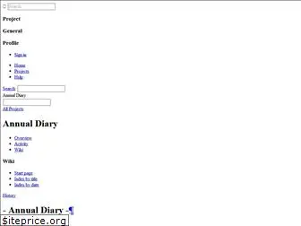 annual-diary.com