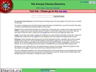 annualclownsdirectory.com