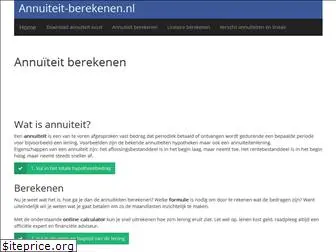 annuiteit-berekenen.nl