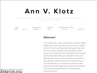 annvklotz.com