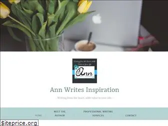 annwritesinspiration.com