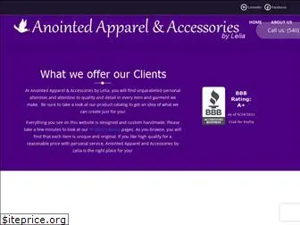 anointedapparel.com