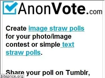 anonvote.com