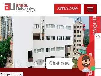 ansaluniversity.edu.in