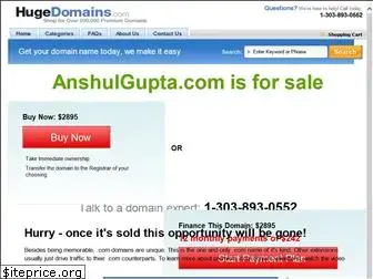 anshulgupta.com