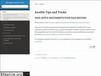ansible-tips-and-tricks.readthedocs.io