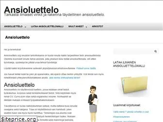 ansioluettelo.org