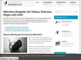 ansteckmikrofon.com