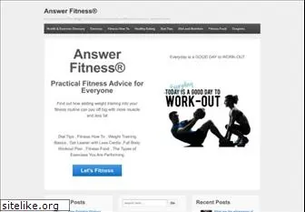 answerfitness.com