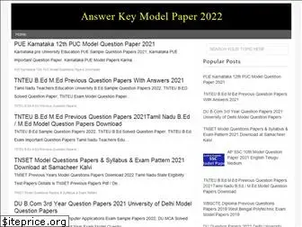 answerkeypaperdownload.in