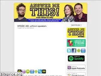 answermethispodcast.com