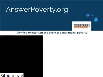 answerpoverty.org