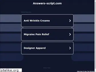 answers-script.com