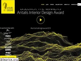 antalisinteriordesignaward.com