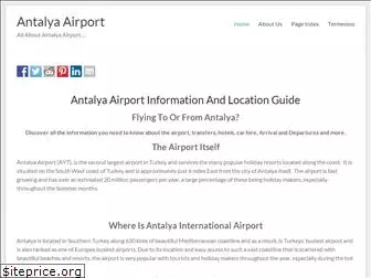 antalyaairport.co.uk