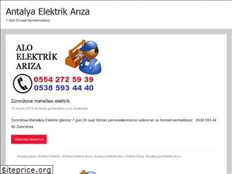 antalyaelektrikariza.net