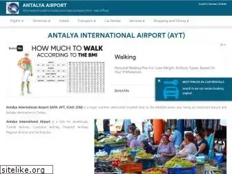 antalyainternationalairport.com