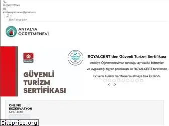 antalyaogretmenevi.com.tr