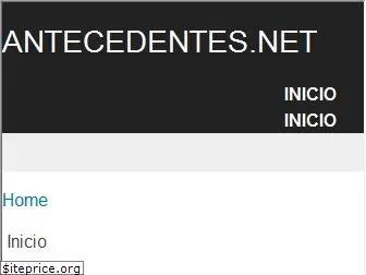 antecedentes.net