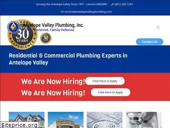 antelopevalleyplumbing.com