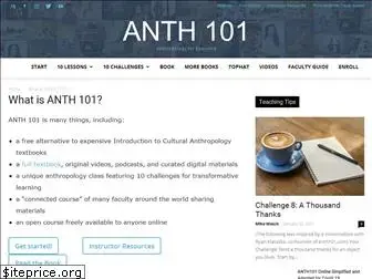 anth101.com