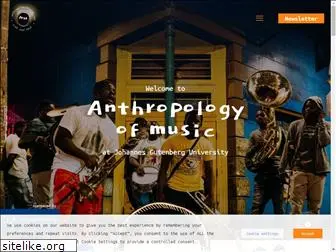 anthropologyofmusic.com