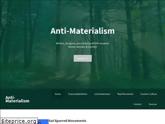 anti-materialism.weebly.com