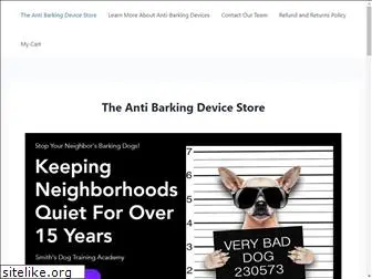 antibarkingdevice.com