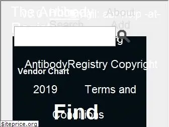 antibodyregistry.org