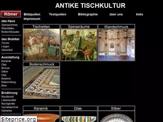 antike-tischkultur.de