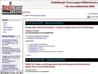 antikriegsforum-heidelberg.de