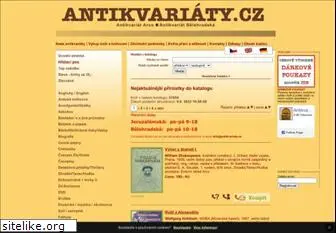 antikvariaty.cz