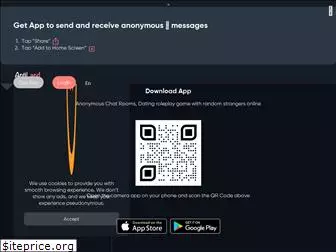 Antiland Anonymous Chat