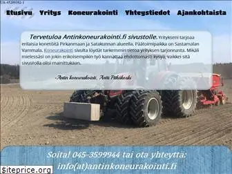 antinkoneurakointi.fi