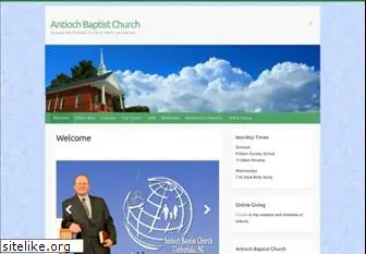 antiochbaptistchurch.org