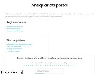 antiquariatsportal.de